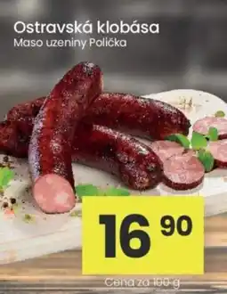 Kubík potraviny Ostravská klobása nabídka