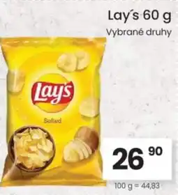 Kubík potraviny Lay's nabídka