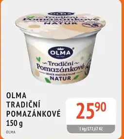 Coop hb OLMA Tradiční pomazánkové nabídka