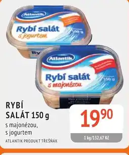 Coop hb Atlantik Rybí salát nabídka