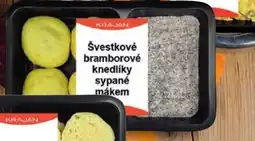 Coop hb Švestkové bramborové knedlíky sypané mákem nabídka