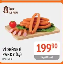 Coop hb Vídeňské párky nabídka