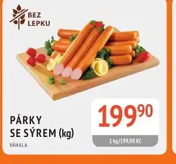 Coop hb Párky se sýrem nabídka
