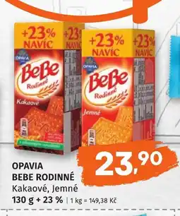 Coop hb OPAVIA Bebe rodinné nabídka