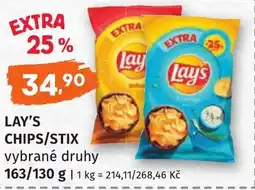 Coop hb LAY'S Chips/stix nabídka