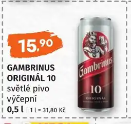 Coop hb Gambrinus Originál 10 nabídka