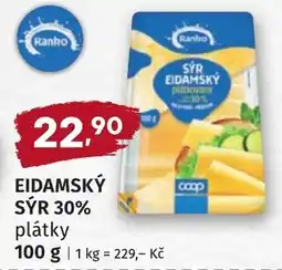 Coop hb Ranko Eidamský sýr 30% nabídka