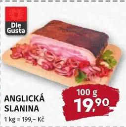 Coop hb Anglická slanina nabídka