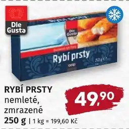 Coop hb Rybí prsty nabídka