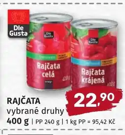 Coop hb Rajčata nabídka
