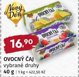 Coop hb Ovocný čaj nabídka