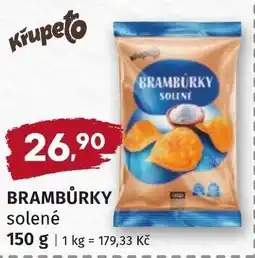 Coop hb Krupeto Brambůrky nabídka
