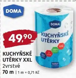 Coop hb DOMA Kuchyňské utěrky XXL nabídka