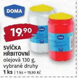 Coop hb Svíčka hřbitovní nabídka