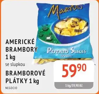 Coop hb Americké brambory nabídka