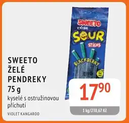Coop hb Sweeto želé pendreky nabídka