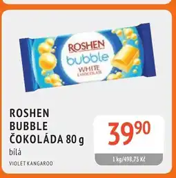 Coop hb Roshen Bubble čokoláda nabídka