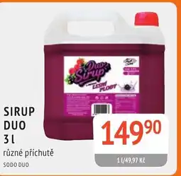 Coop hb Sirup Duo nabídka