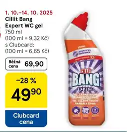 Tesco Cillit Bang Expert WC gel nabídka