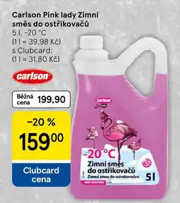 Tesco Carlson Pink lady Zimní směs do ostřikovačů nabídka