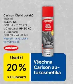 Tesco Carlson Čistič potahů nabídka