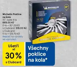 Tesco Michelin Poklice na kola nabídka