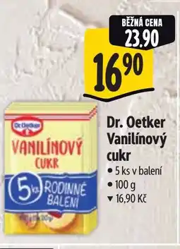 Albert Dr. Oetker Vanilínový cukr nabídka