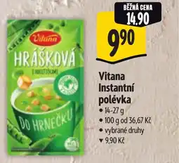 Albert Vitana Instantní polévka nabídka