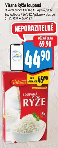 Albert Vitana Rýže loupaná nabídka