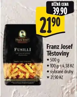 Albert Franz Josef Těstoviny nabídka