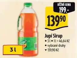 Albert Jupí Sirup nabídka