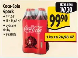 Albert Coca-Cola 4pack nabídka