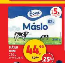 Penny Market MÁSLO BONI, 250 g nabídka