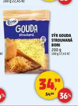 Penny Market SÝR GOUDA STROUHANÁ BONI, 200 g nabídka
