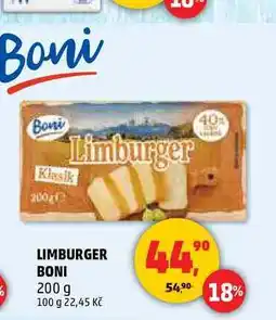Penny Market LIMBURGER BONI, 200 g nabídka