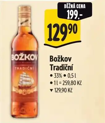Albert Božkov Tradiční nabídka