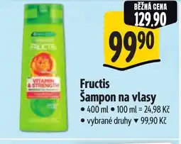 Albert Fructis Šampon na vlasy nabídka