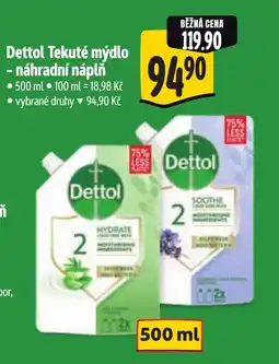 Albert Dettol Tekuté mýdlo - náhradní náplň nabídka