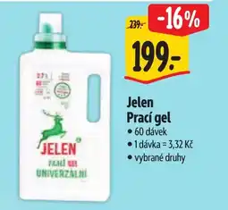 Albert Jelen Prací gel nabídka