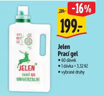 Albert Jelen Prací gel nabídka