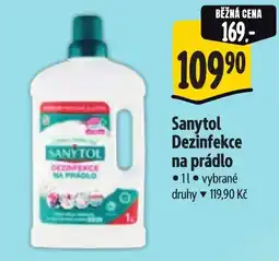 Albert SANYTOL Dezinfekce na prádlo nabídka