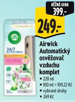 Albert Airwick Automatický osvěžovač vzduchu komplet nabídka