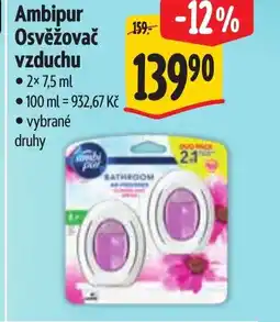 Albert Ambipur Osvěžovač vzduchu nabídka