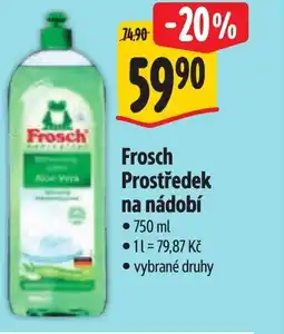 Albert Frosch Prostředek na nádobí nabídka