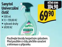 Albert SANYTOL Univerzální čistič nabídka