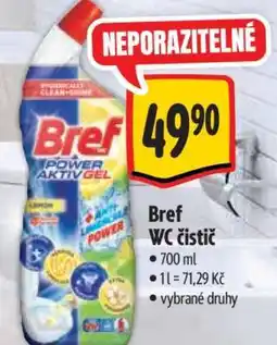 Albert BREF WC čistič nabídka
