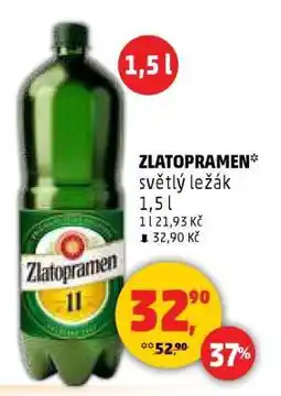 Penny Market Zlatopramen světlý ležák nabídka