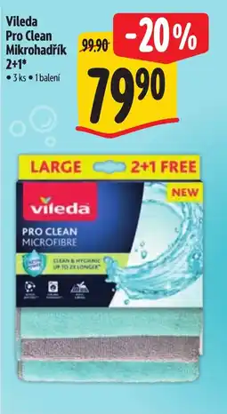 Albert Vileda Pro Clean Mikrohadřík nabídka