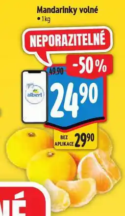 Albert Mandarinky volné nabídka