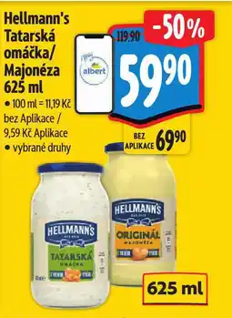 Albert Hellmans´s tatarská omáčka nabídka